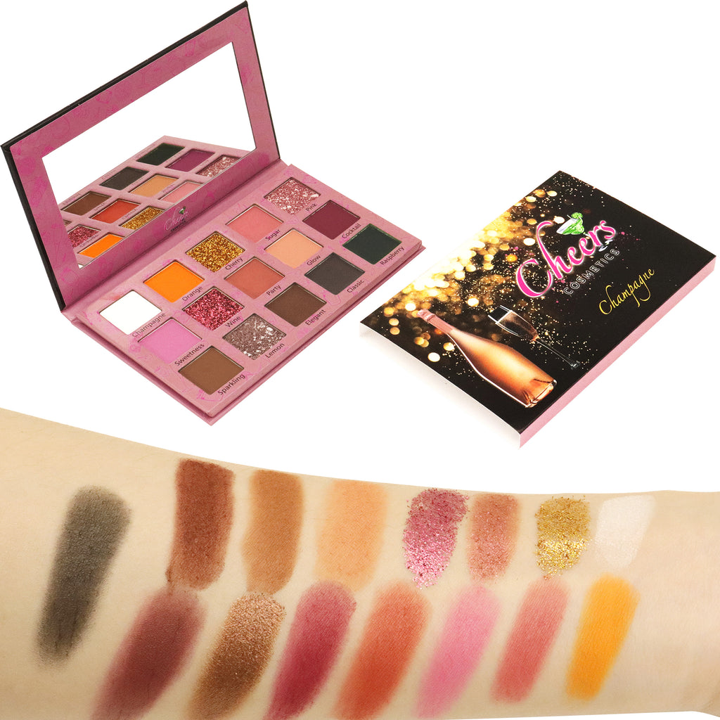 CHAMPAGNE SHADOW & GLITTER PALETTE